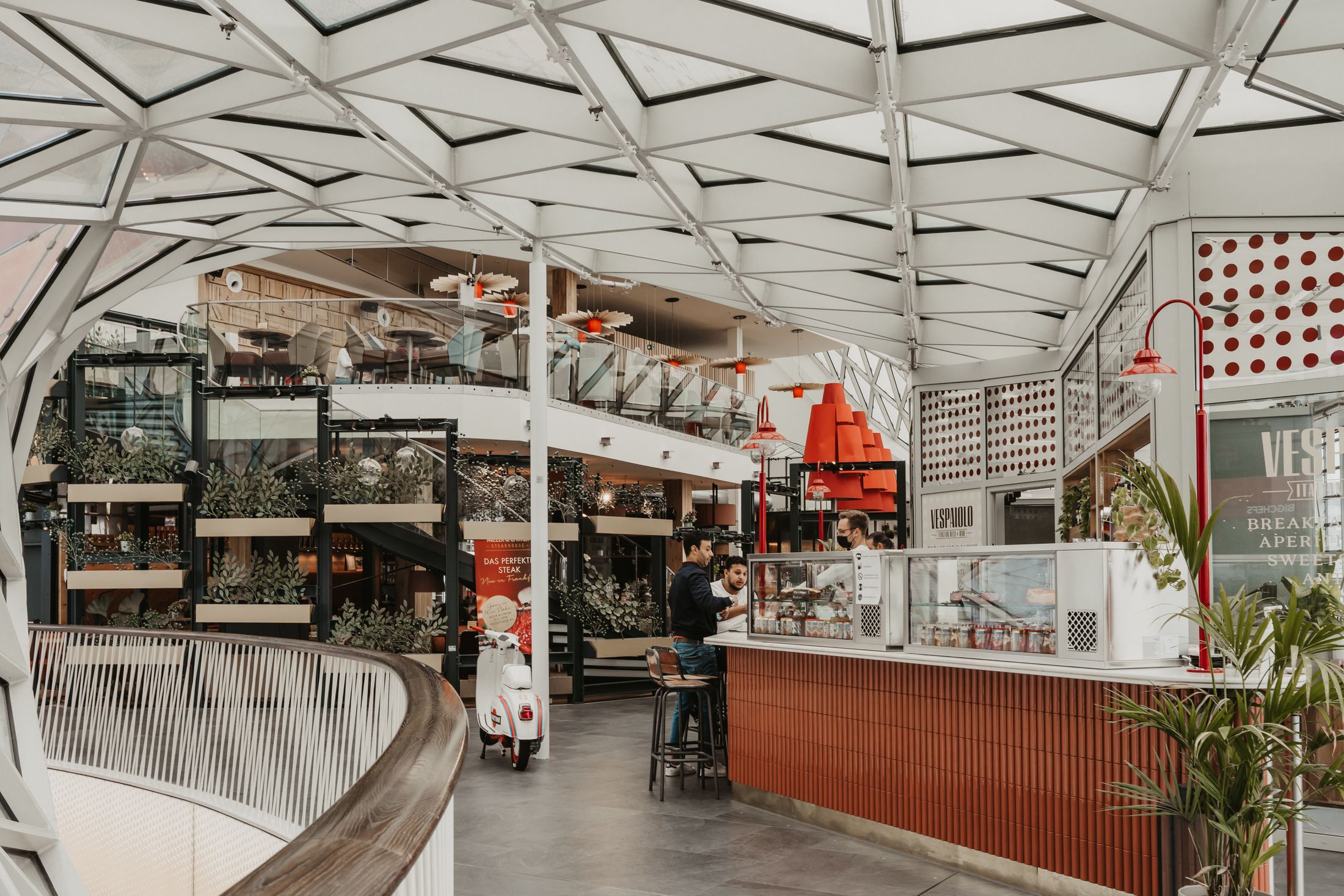 Appellsenteret – atrium og møteplass